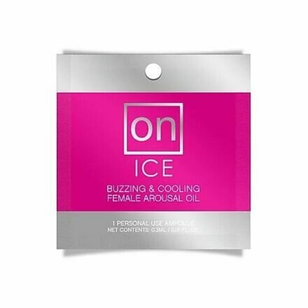 Пробник возбуждающего масла Sensuva - ON Arousal Oil for Her Ice (0,3 мл) - lovekeks.com.ua