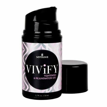 Сужающий гель для влагалища Sensuva - Vivify Tightening & Rejuvenation (50 мл) - lovekeks.com.ua