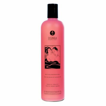 Гель для душа Shunga Shower Gel - Exotic Fruits (500 мл) с растительными маслами и витамином Е - lovekeks.com.ua