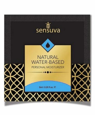 Пробник Sensuva - Natural Water-Based (6 мл) - lovekeks.com.ua