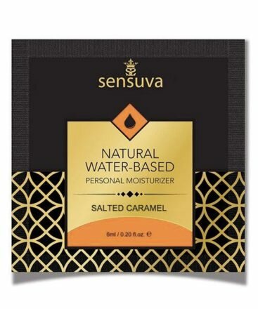Пробник Sensuva - Natural Water-Based Salted Caramel (6 мл) - lovekeks.com.ua