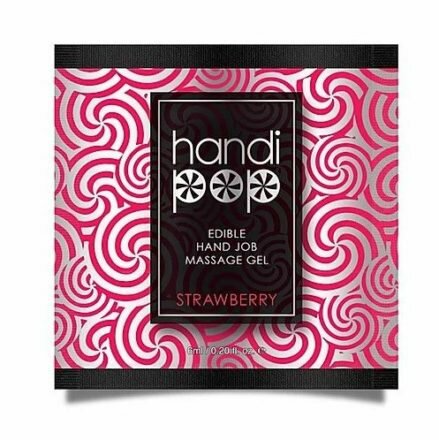 Пробник Sensuva - Handipop Strawberry (6 мл) - lovekeks.com.ua