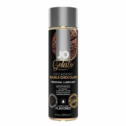 Смазка на водной основе System JO GELATO Double Chocolate (120 мл) без сахара, парабенов и гликоля - lovekeks.com.ua