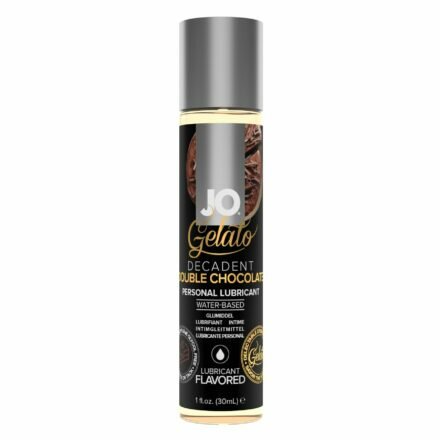 Смазка на водной основе System JO GELATO Double Chocolate (30 мл) без сахара, парабенов и гликоля - lovekeks.com.ua