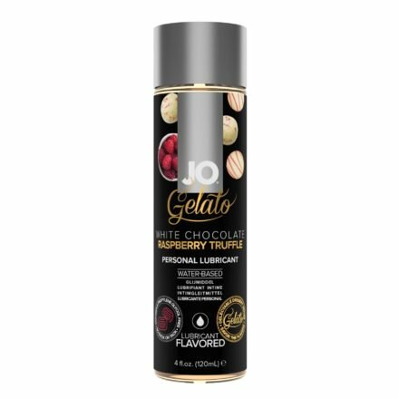 Смазка на водной основе System JO GELATO White Chocolate Raspberry (120 мл) без сахара и парабенов - lovekeks.com.ua
