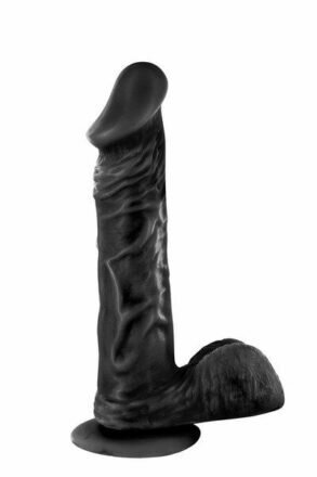 Фаллоимитатор Real Body - Real Tony Black, TPE, диаметр 3,5см - lovekeks.com.ua