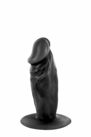 Фаллоимитатор Real Body - Real Tim Black, TPE, диаметр 3,4см - lovekeks.com.ua