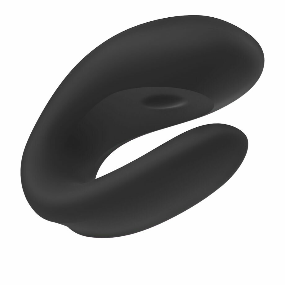 Вибратор для пар Satisfyer Double Joy Black - lovekeks.com.ua