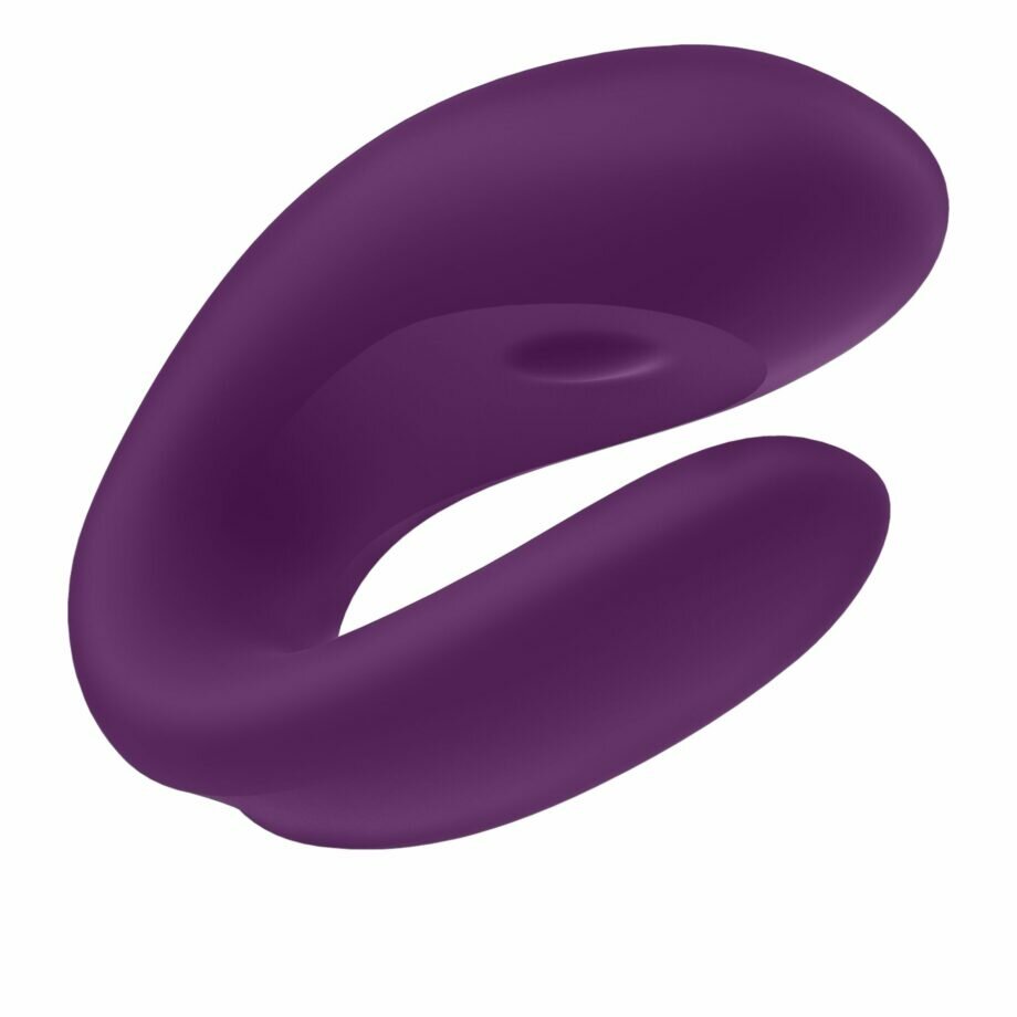 Вибратор для пар Satisfyer Double Joy Violet - lovekeks.com.ua