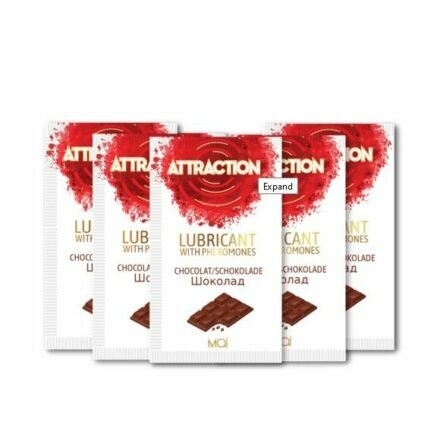 Пробник лубриканта с феромонами MAI ATTRACTION LUBS CHOCOLATE (10 мл) - lovekeks.com.ua