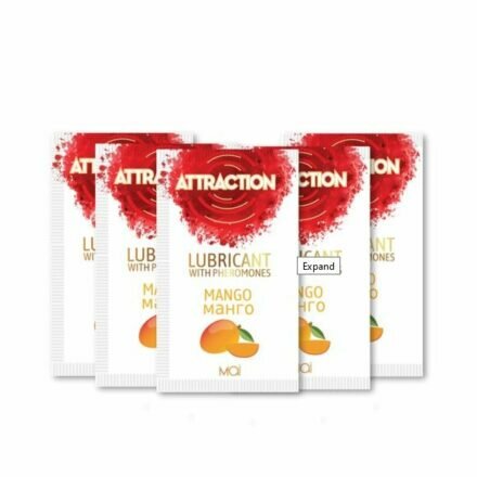 Пробник лубриканта с феромонами MAI ATTRACTION LUBS MANGO (10 мл) - lovekeks.com.ua
