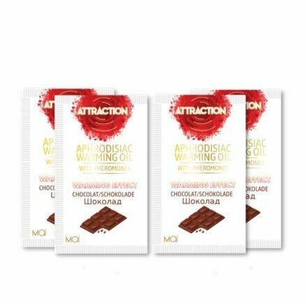 Пробник массажного масла с феромонами MAI PHEROMON MASSAGE OIL CHOCOLATE (10 мл) - lovekeks.com.ua