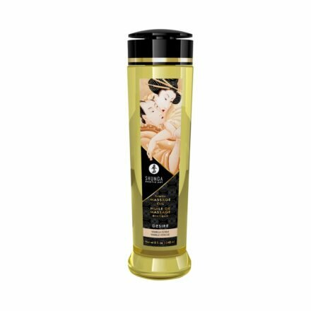 Массажное масло Shunga Desire - Vanila (240 мл) натуральное увлажняющее - lovekeks.com.ua