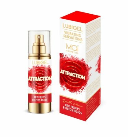 Жидкий вибратор MAI Lubigel Red Fruits (30 мл) (без упаковки) - lovekeks.com.ua