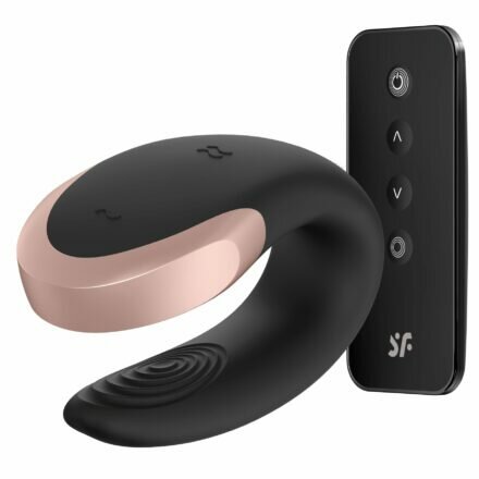 Смарт-вибратор для пар Satisfyer Double Love (Black) - lovekeks.com.ua