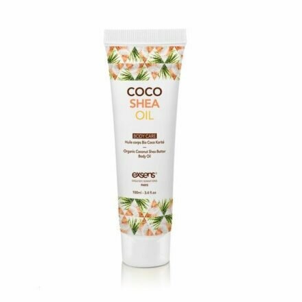 Распродажа! Органическое кокосовое масло Карите (Ши) для тела EXSENS Coco Shea 100 мл (срок 04.2022) - lovekeks.com.ua