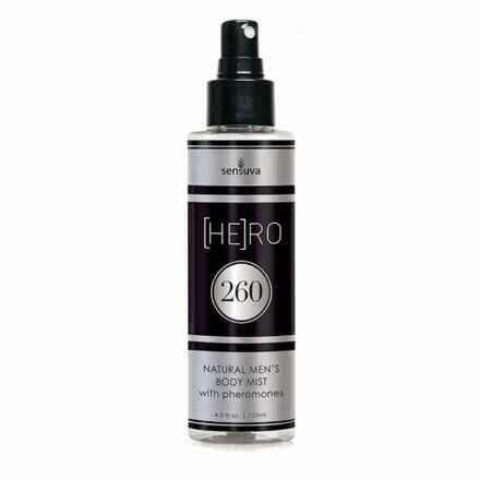 Мужской спрей-мист для тела с феромонами Sensuva HE(RO) 260 Infused Body Mist for Him 125 мл - lovekeks.com.ua