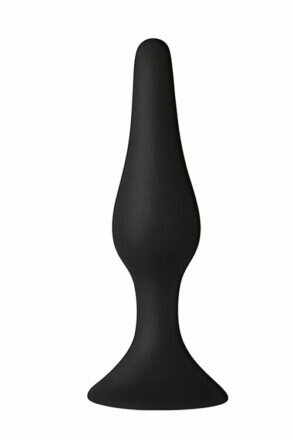 Анальная пробка на присоске MAI Attraction Toys №35 Black, длина 15,5см, диаметр 3,8см - lovekeks.com.ua