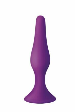 Анальная пробка на присоске MAI Attraction Toys №33 Purple, длина 11,5cм, диаметр 3см - lovekeks.com.ua