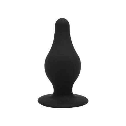 Анальная пробка SilexD (Model 2 size S) двухслойная, силикон+Silexpan, диаметр 3,4см - lovekeks.com.ua