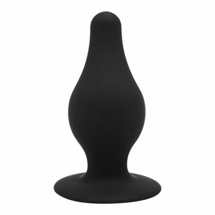 Анальная пробка SilexD (Model 2 size L) двухслойная, силикон+Silexpan, диаметр 4,5см - lovekeks.com.ua