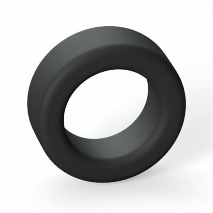 Эрекционное кольцо широкое Love To Love COOL RING - BLACK ONYX - lovekeks.com.ua
