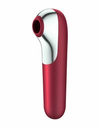 Смарт вибратор и вакуумный стимулятор 2-в-1 Satisfyer Dual Love Pink - lovekeks.com.ua