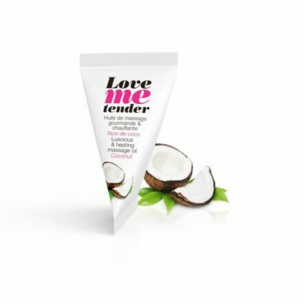 Разогревающее массажное масло Love To Love LOVE ME TENDER Coconut (10 мл) без парабенов - lovekeks.com.ua
