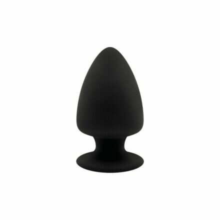 Анальная пробка SilexD (Model 1 size XS) двухслойная, силикон+Silexpan, диаметр 4,5см - lovekeks.com.ua