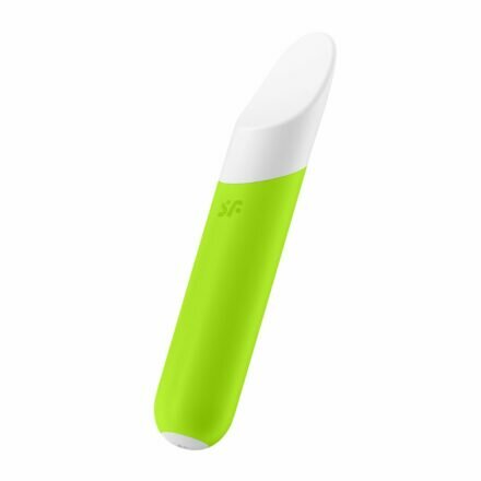 Вибратор для клитора Ultra Power Bullet 7 Green - lovekeks.com.ua