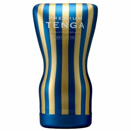 Мастурбатор Tenga Premium Soft Case Cup (мягкая подушечка) сдавливаемый - lovekeks.com.ua