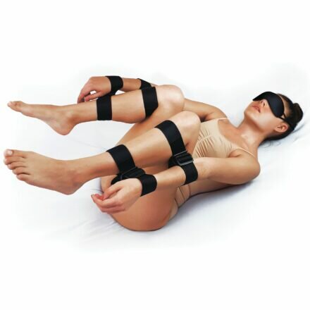 Набор для фиксации Art of Sex - BDSM Hands to feet Simple - lovekeks.com.ua
