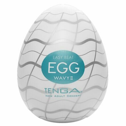 Мастурбатор яйцо Tenga Egg Wavy II (Волнистый) - lovekeks.com.ua