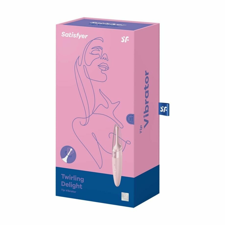 Вибратор для клитора Twirling Delight (Rose) - lovekeks.com.ua