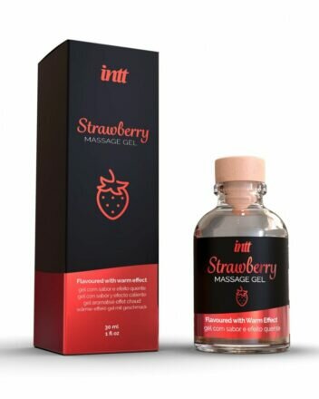 Массажный гель для интимных зон Intt Strawberry (30 мл) - lovekeks.com.ua