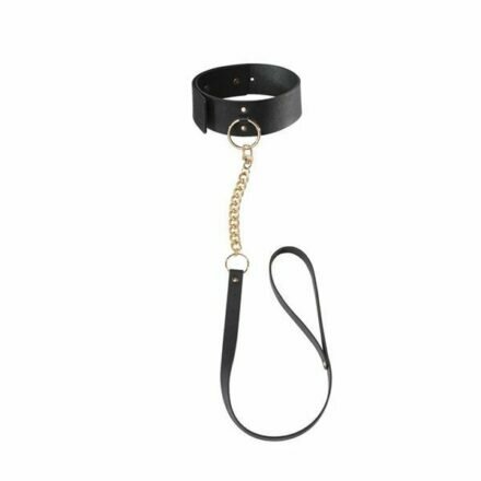 Чокер Bijoux Indiscrets MAZE - Wide Chocker Black - lovekeks.com.ua