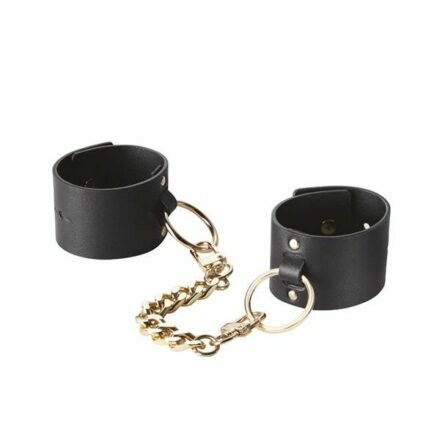 Наручники Bijoux Indiscrets MAZE - Wide Cuffs Black - lovekeks.com.ua