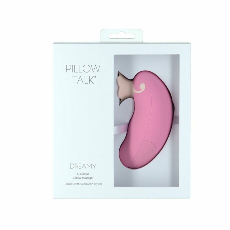 Роскошный вакуумный клиторальный стимулятор Pillow Talk - Dreamy Pink с кристаллом Swarovski - lovekeks.com.ua