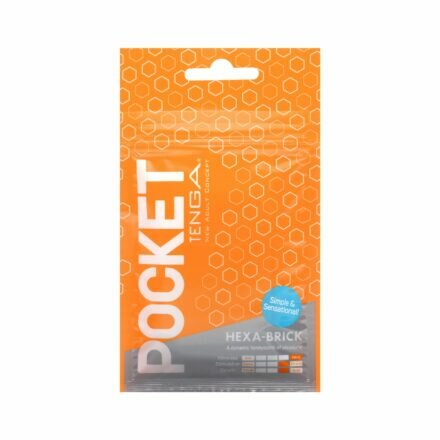 Мастурбатор TENGA Pocket Hexa-Brick - lovekeks.com.ua