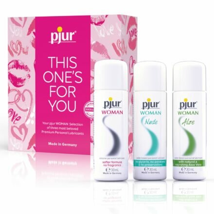 Набор смазок pjur Woman Selection - THIS ONE'S FOR YOU, 3 вида смазок серии Woman - lovekeks.com.ua