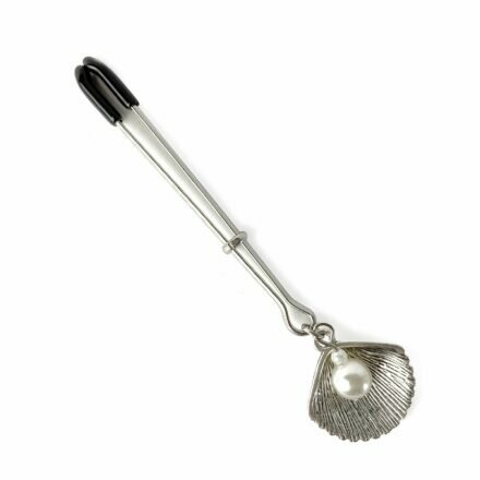Зажим для клитора Art of Sex - Clit Clamp Silver Pearl - lovekeks.com.ua