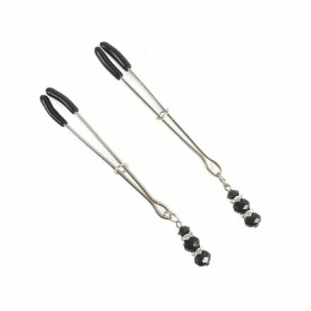 Зажимы для сосков Art of Sex - Nipple Clamps Lovely Black - lovekeks.com.ua
