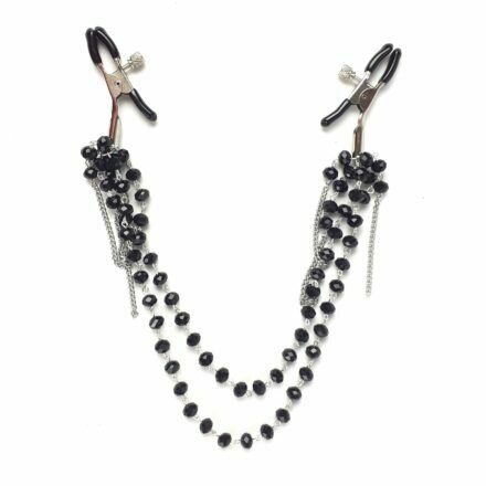 Зажимы для сосков Art of Sex - Nipple clamps Sexy Jewelry Black - lovekeks.com.ua