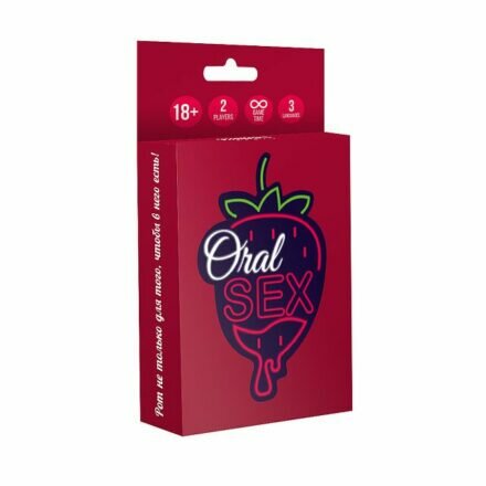 Эротическая игра для пар «Oral sex» (UA, ENG, RU) - lovekeks.com.ua