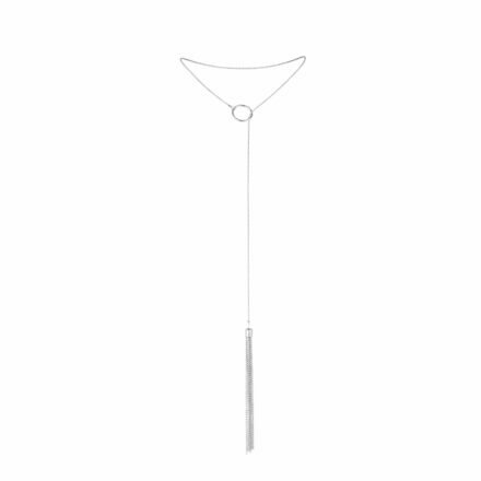 Цепочка для тела Bijoux Indiscrets Magnifique Tickler Pendant Chain - Silver, украшение для тела - lovekeks.com.ua